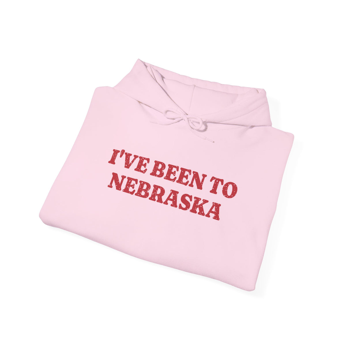 I've Been to Nebraska Vintage Travel Souvenir Hoodie
