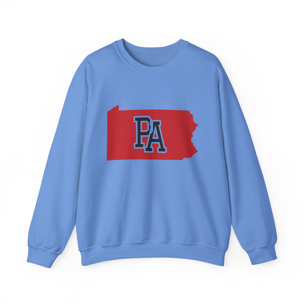 Pennsylvania Varsity Monogram Map Crewneck Sweatshirt