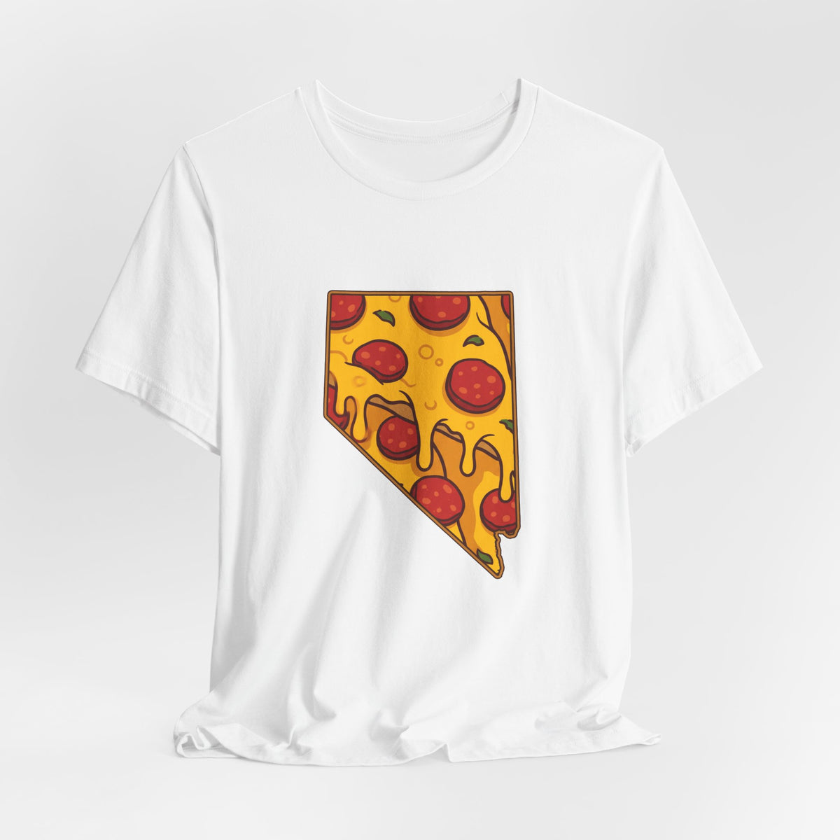 Nevada Pizza Map T-Shirt