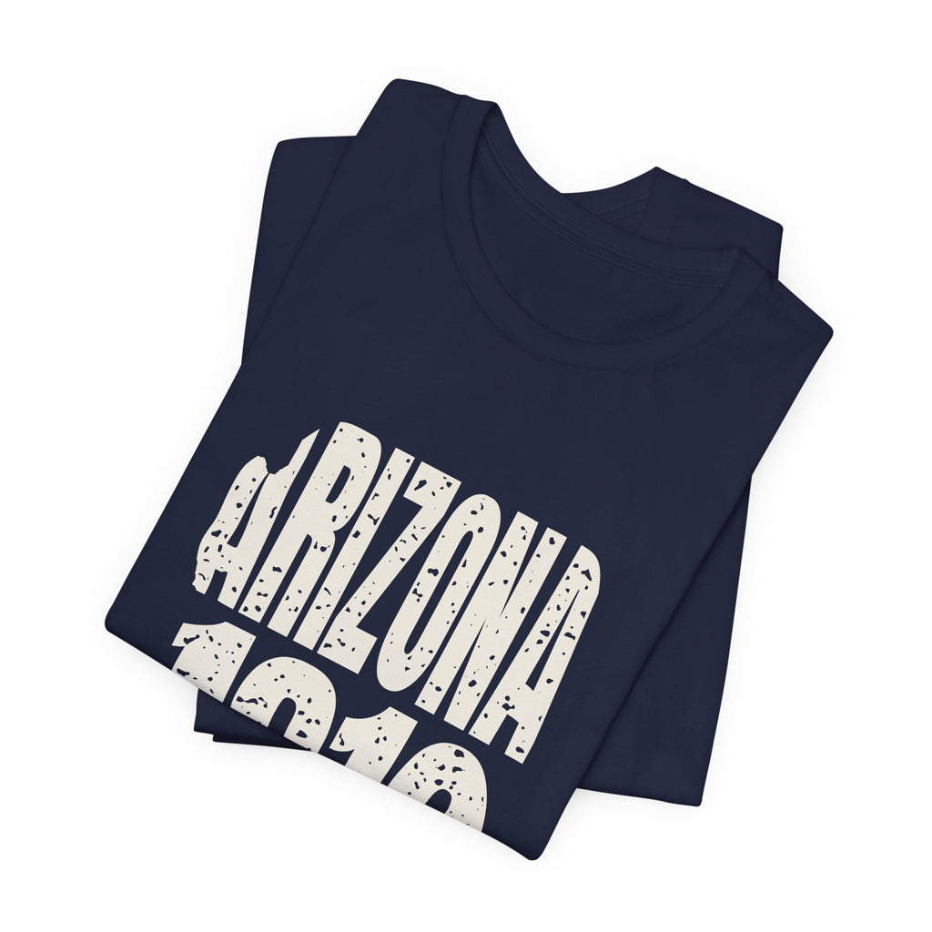 Arizona Vintage Letters Map T-Shirt