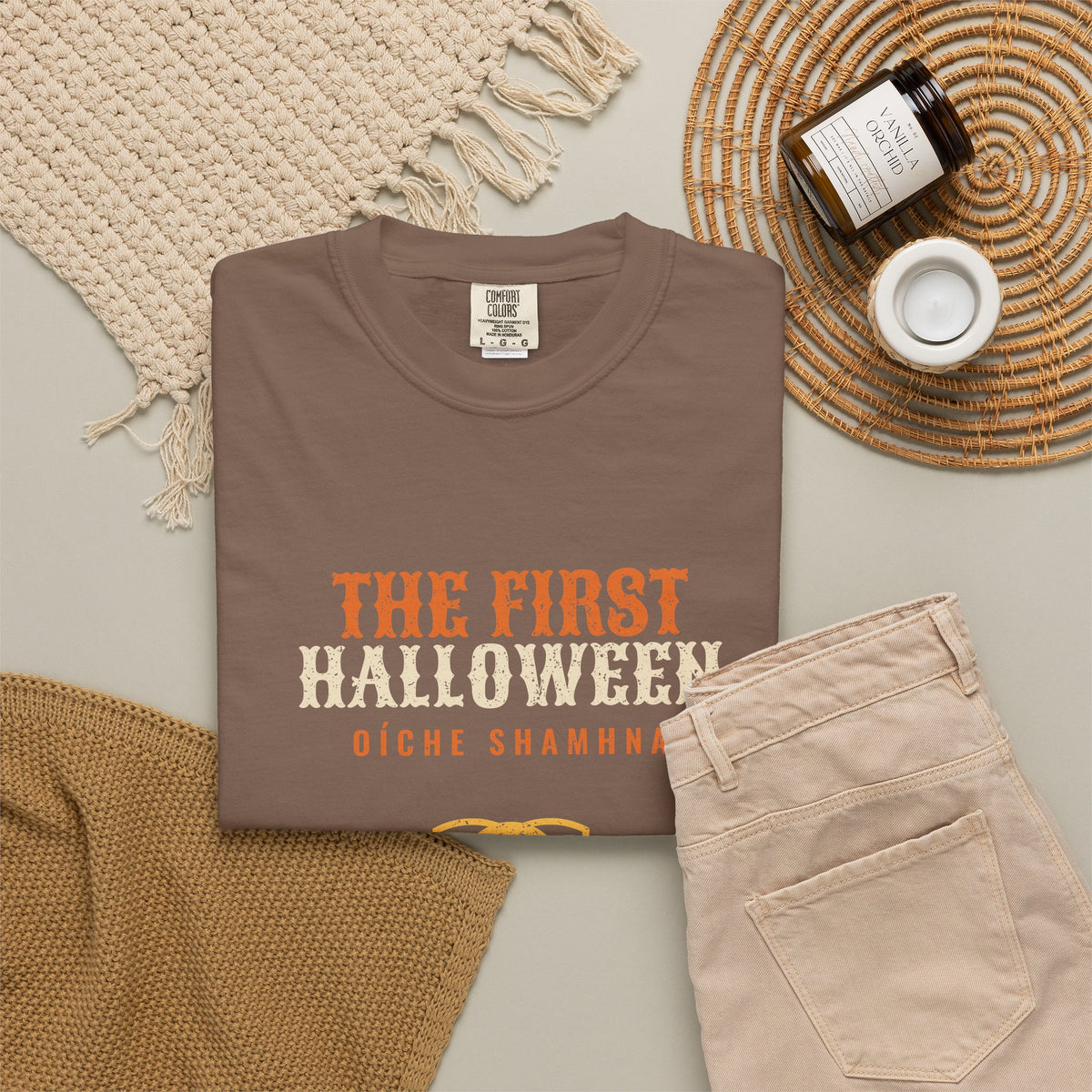 The First Halloween Oíche Shamhna Celtic Knot T-Shirt