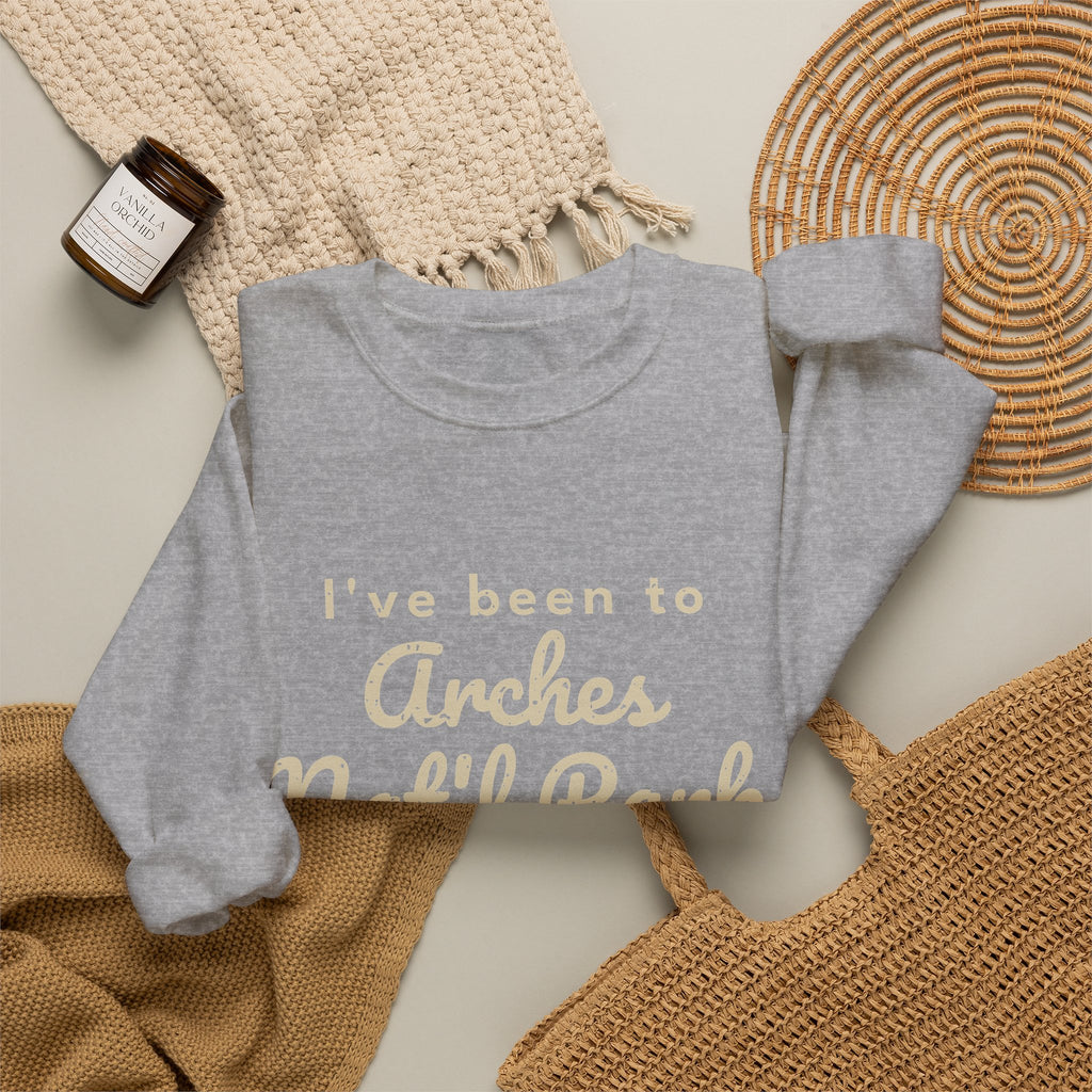 I've Been to Arches Nat'l Park Vintage Travel Crewneck Sweatshirt