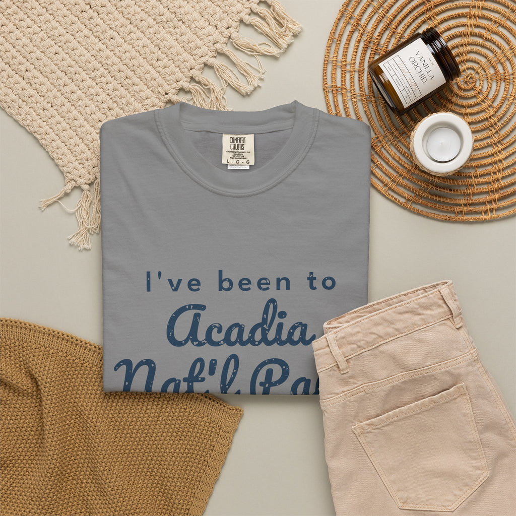 I've Been to Acadia Nat'l Park Vintage Travel T-Shirt
