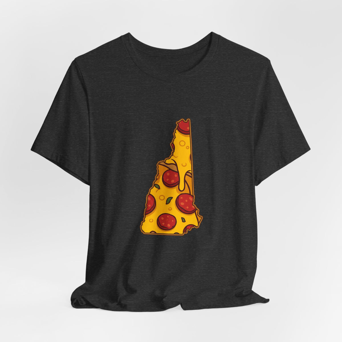 New Hampshire Pizza Map T-Shirt