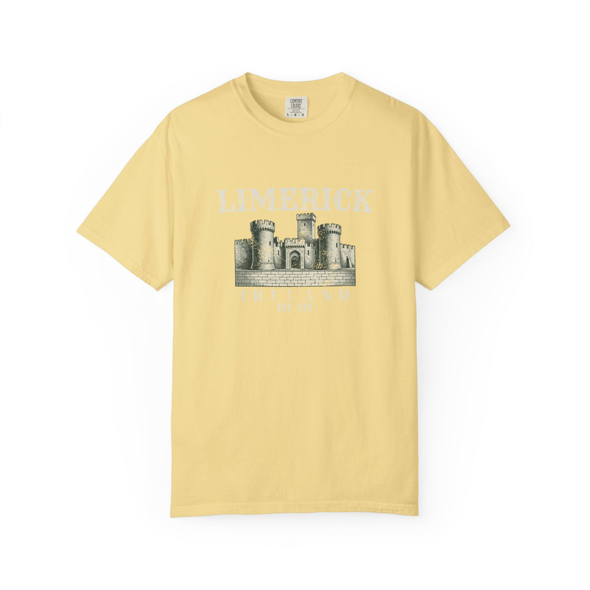Limerick Ireland Est 812 Vintage Castle T-Shirt