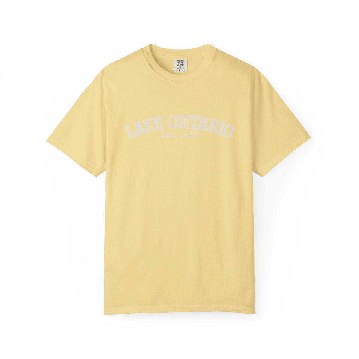 Lake Ontario Est 1656 Retro Varsity T-Shirt