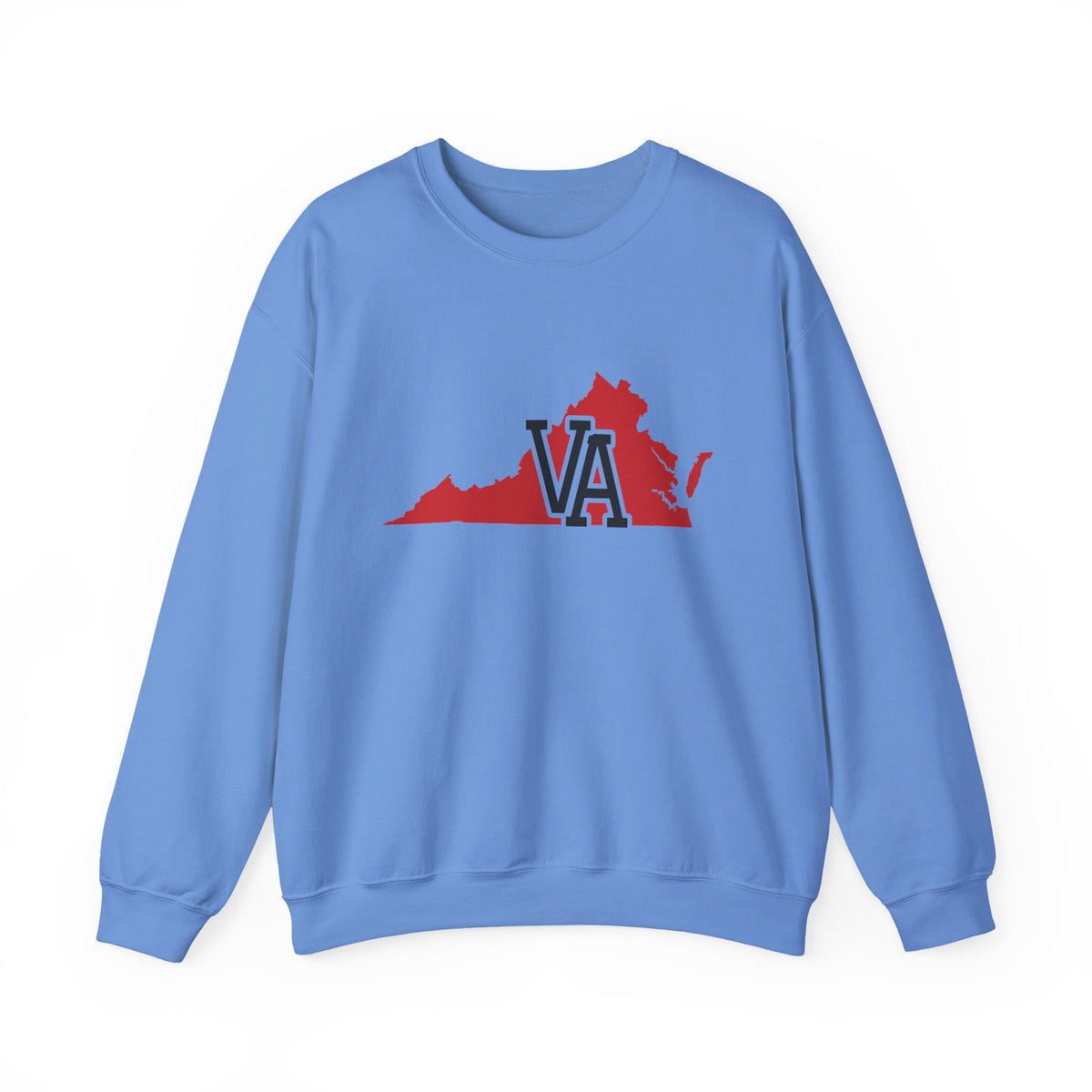 Virginia Varsity Monogram Map Crewneck Sweatshirt