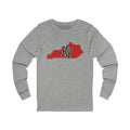 Kentucky Varsity Monogram Map Long Sleeve Tee