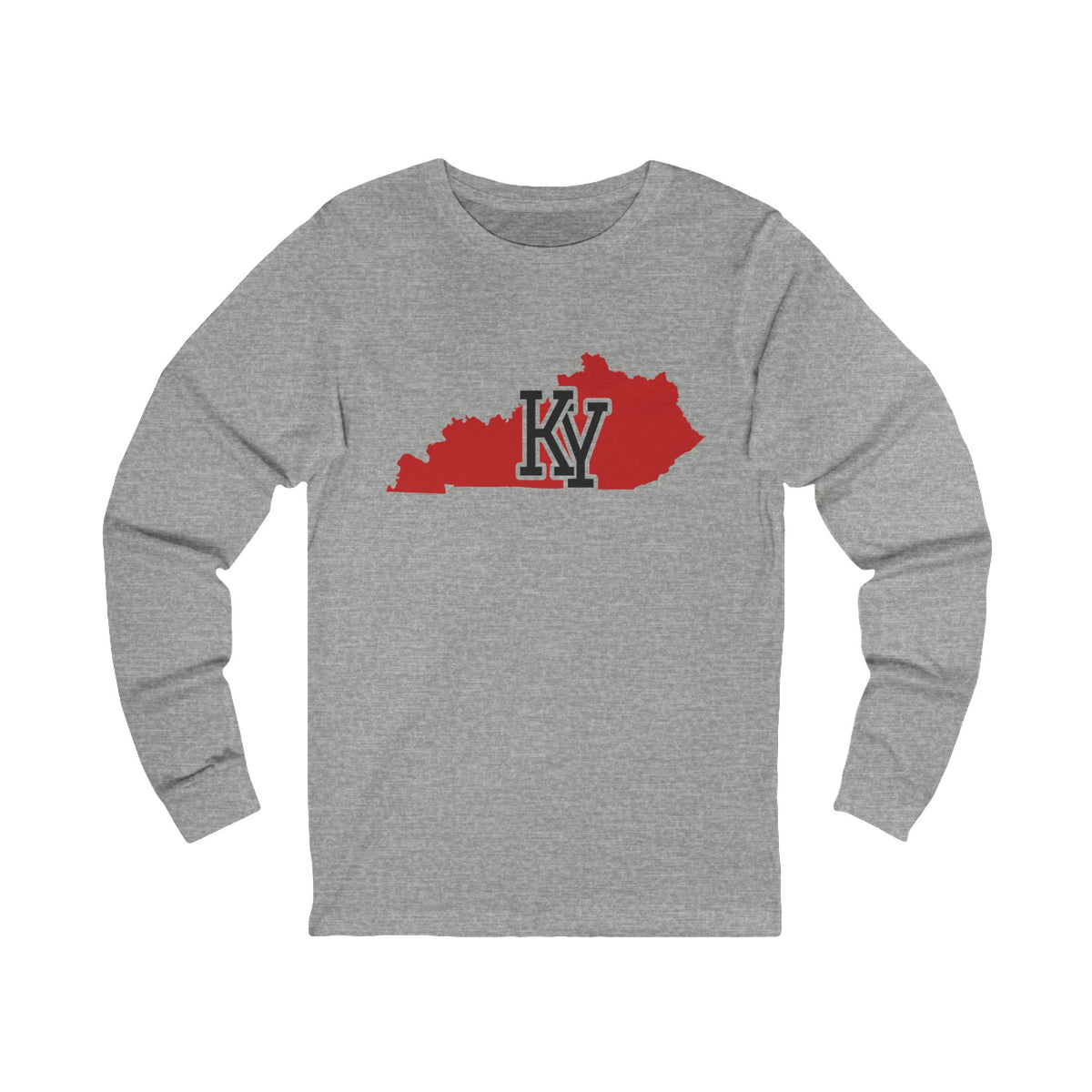 Kentucky Varsity Monogram Map Long Sleeve Tee