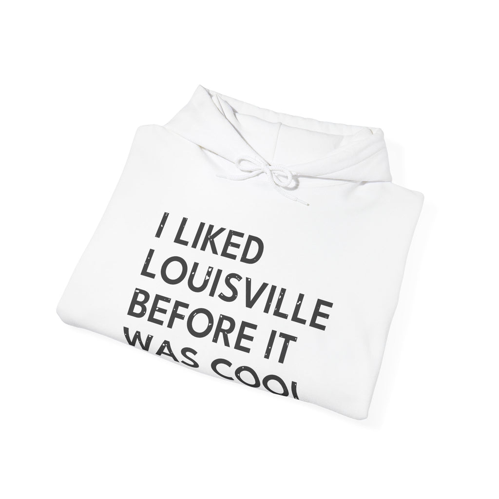 I Liked Louisville Before It Was Cool Retro Hometown Hoodie