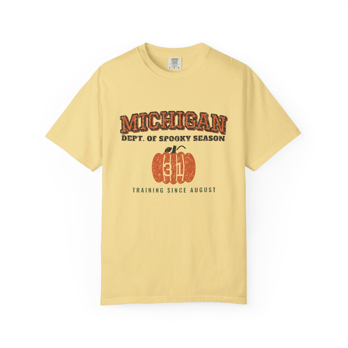 Michigan Dept. of Spooky Season Varsity T-Shirt