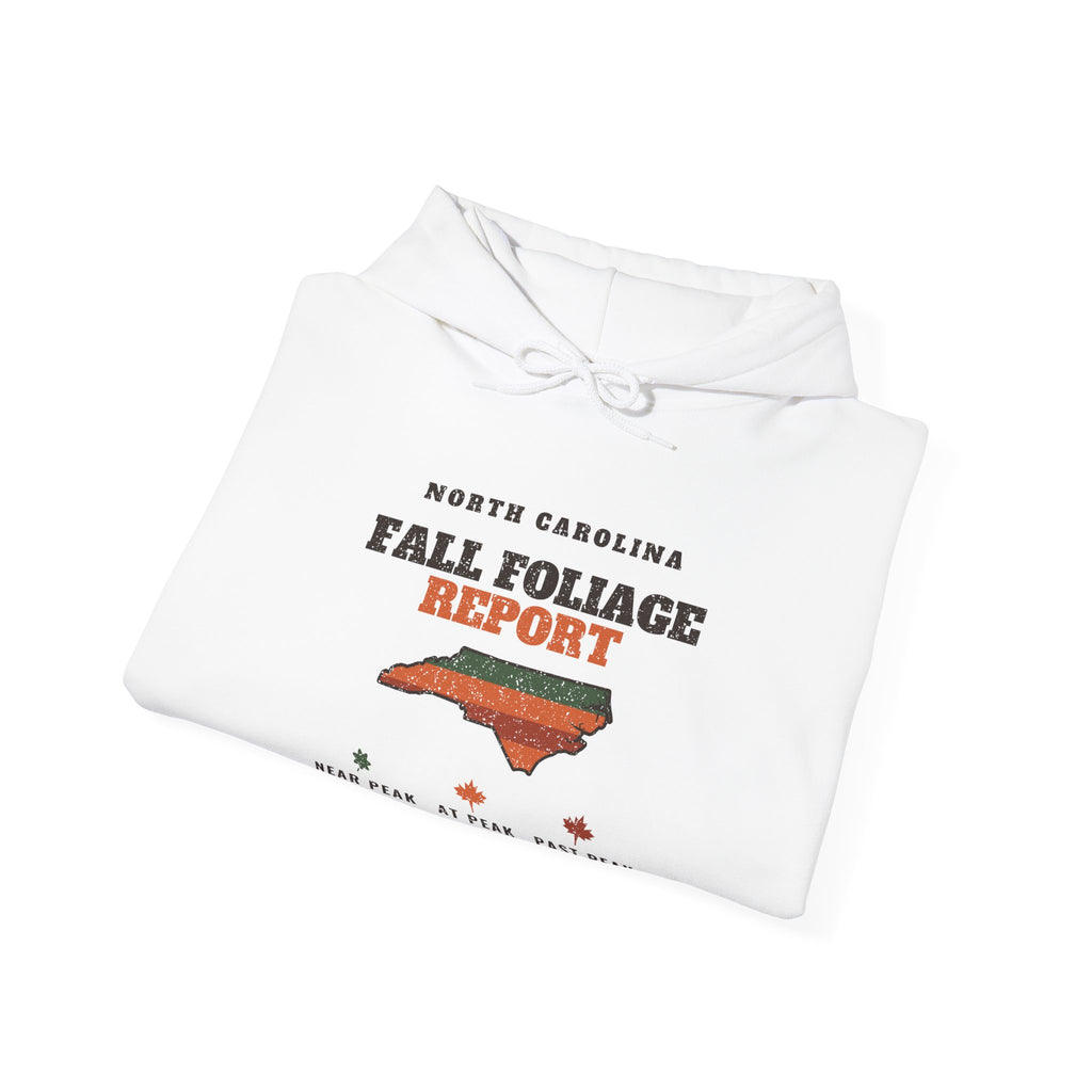 North Carolina Fall Foliage Report Map Hoodie