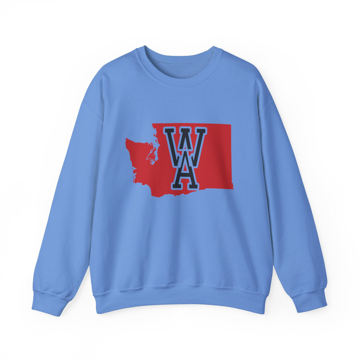 Washington Varsity Monogram Map Crewneck Sweatshirt