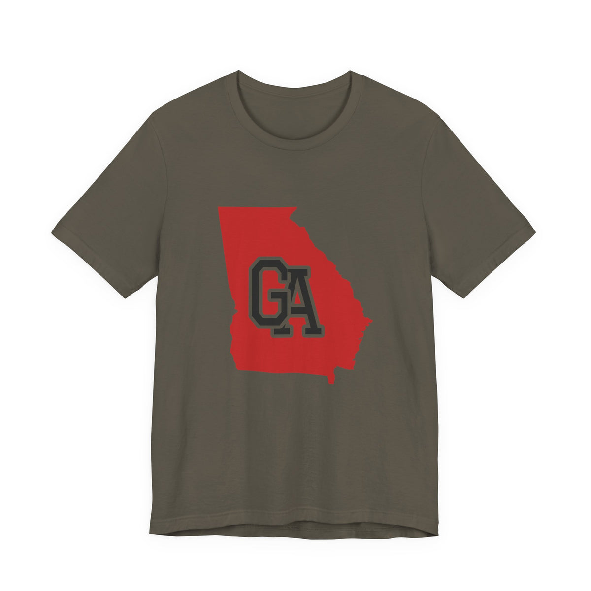 Georgia Varsity Monogram Map T-Shirt