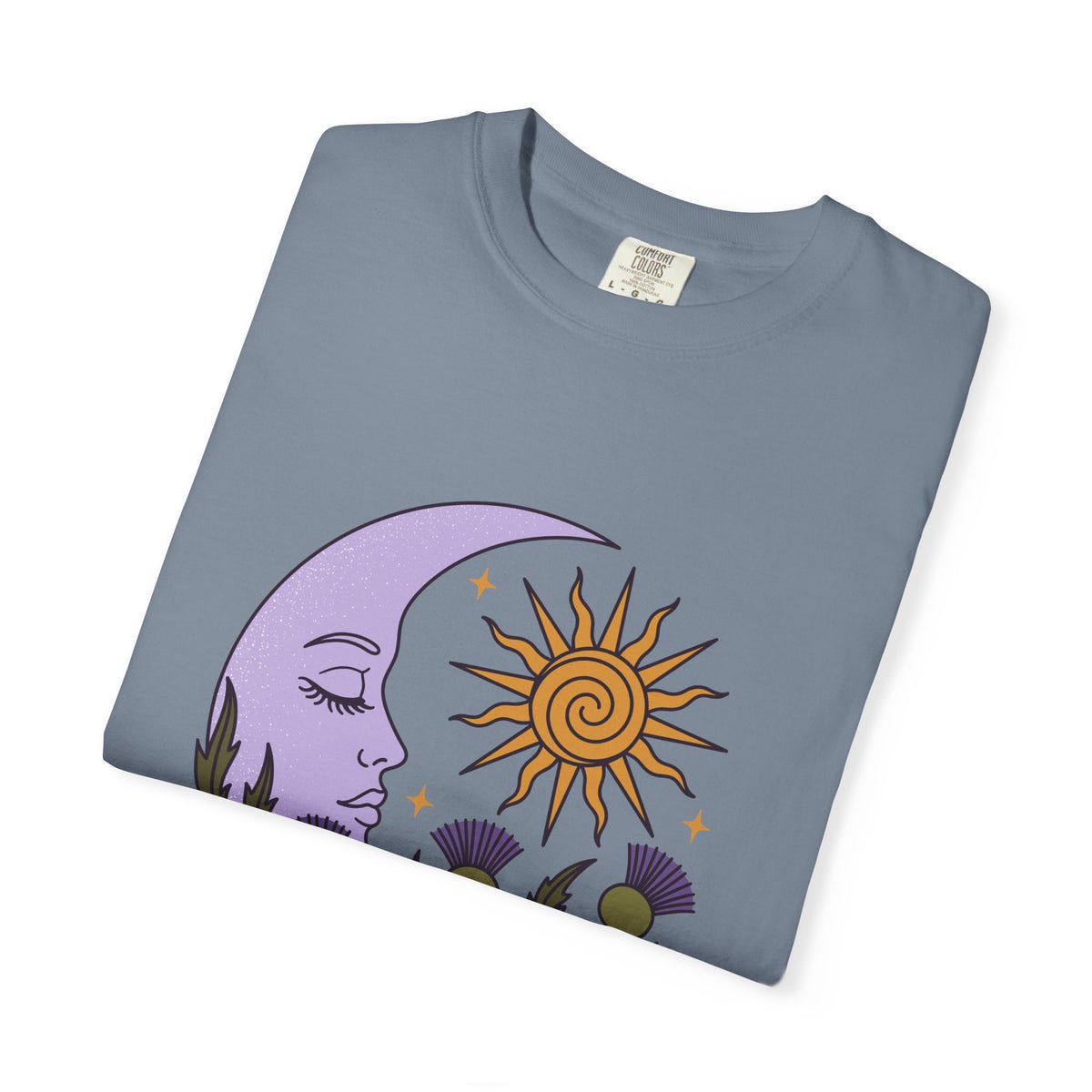 Thistle Moon Celestial Sun and Stars T-Shirt