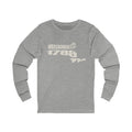 Massachusetts Vintage Letters Map Long Sleeve Tee