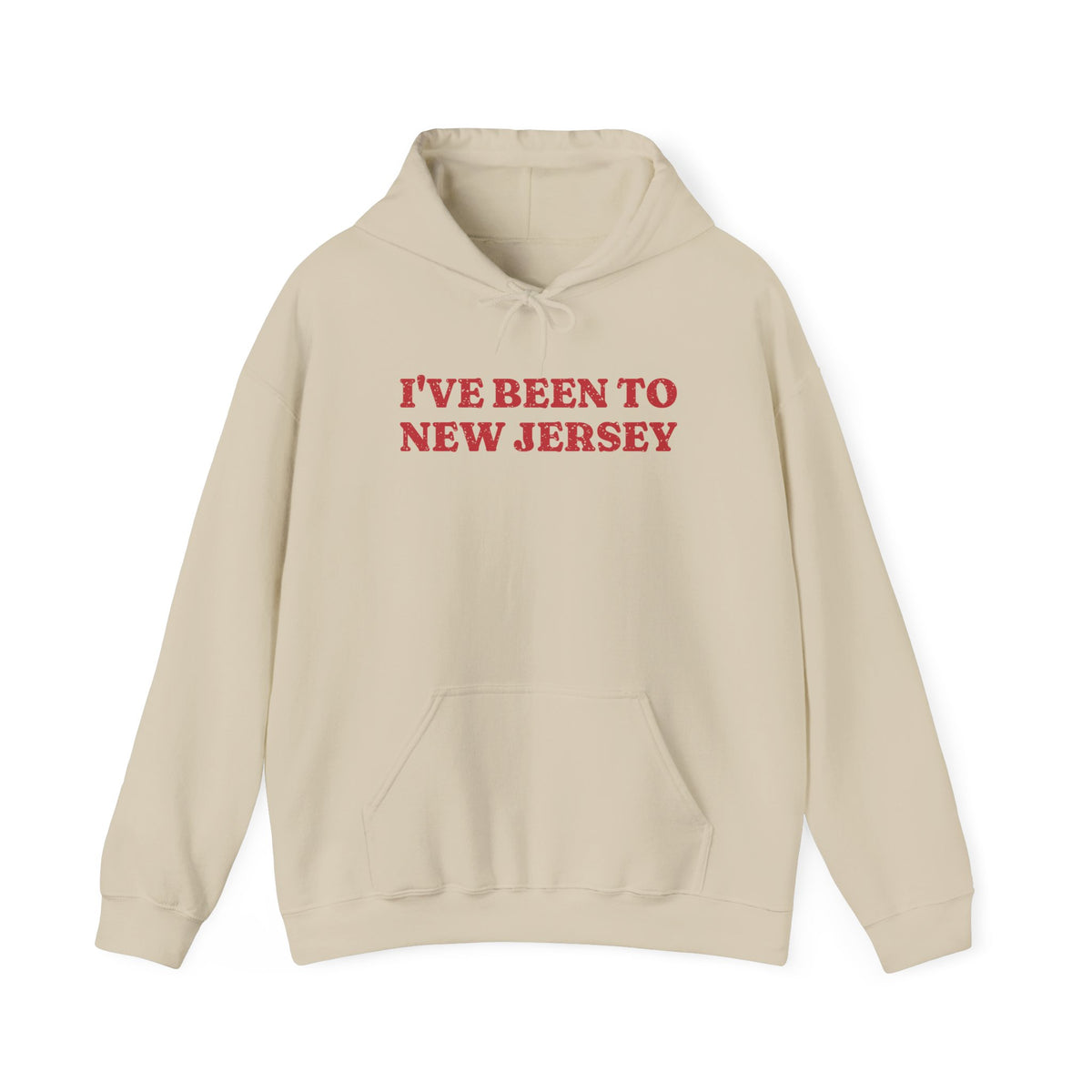 I've Been to New Jersey Vintage Travel Souvenir Hoodie