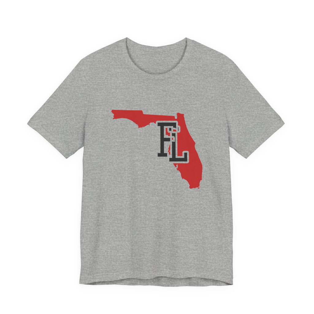 Florida Varsity Monogram Map T-Shirt