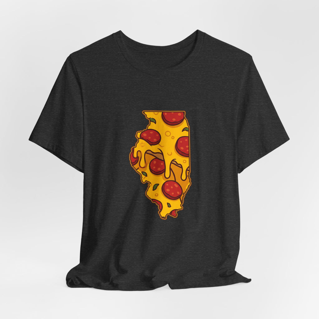 Illinois Pizza Map T-Shirt