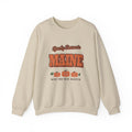 Spooky Season in Maine Vintage Postcard Crewneck Sweatshirt