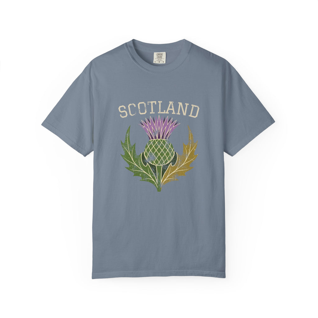 Scotland Thistle Vintage Emblem T-Shirt