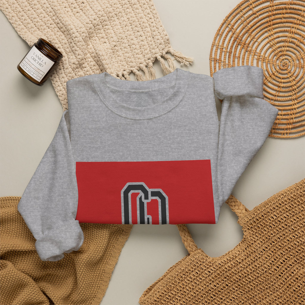 Colorado Varsity Monogram Map Crewneck Sweatshirt