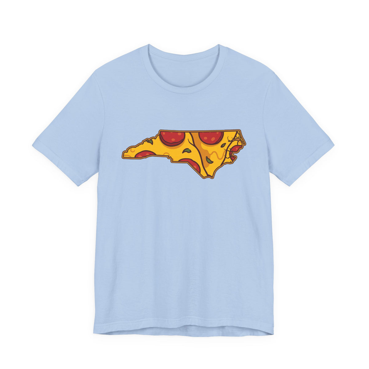 North Carolina Pizza Map T-Shirt