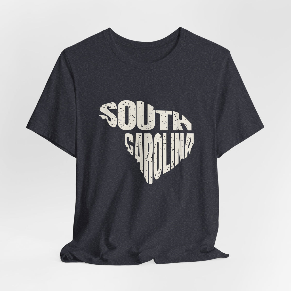 South Carolina Vintage Letters Map T-Shirt