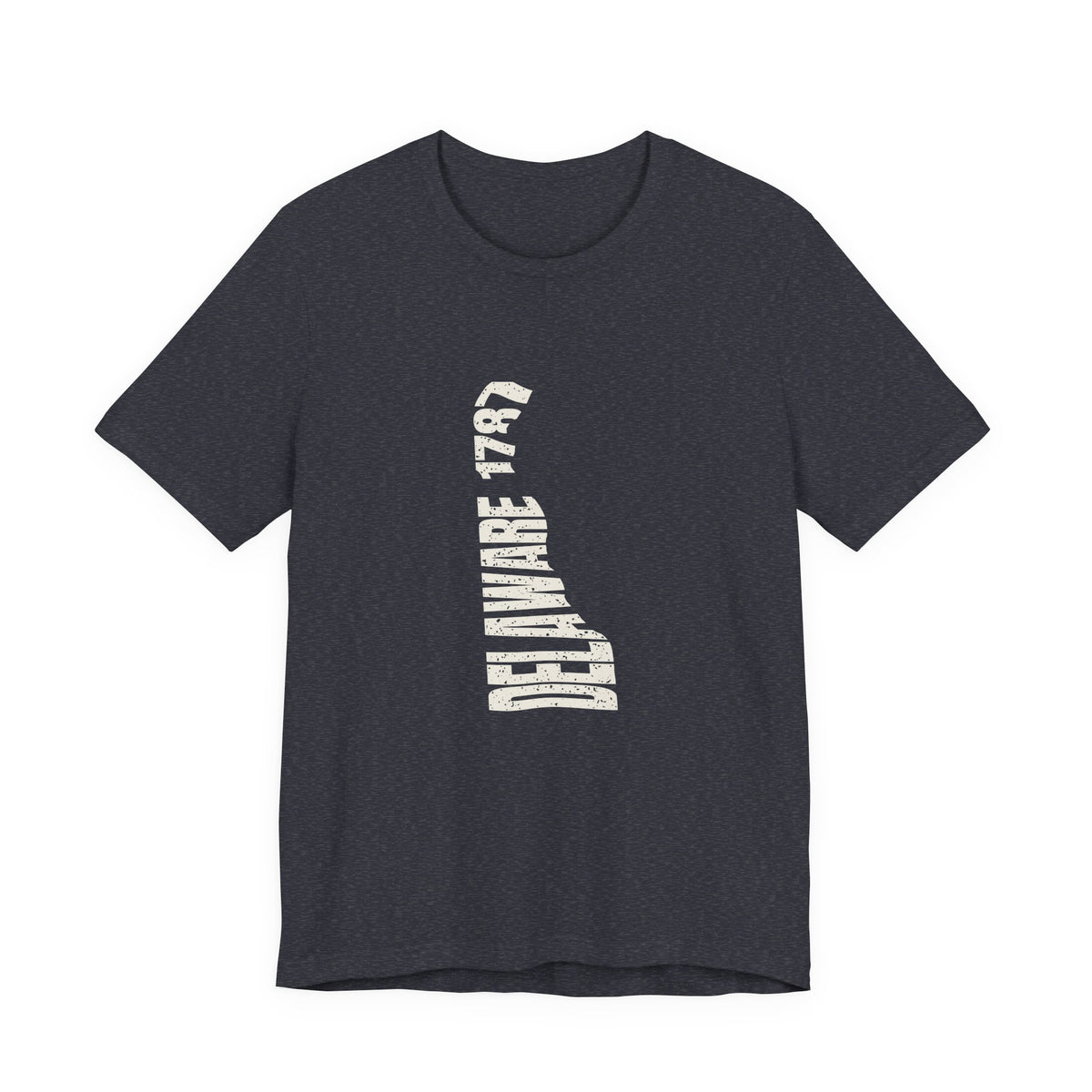 Delaware Vintage Letters Map T-Shirt