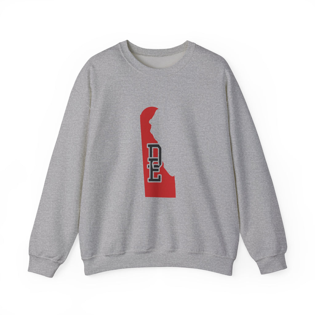 Delaware Varsity Monogram Map Crewneck Sweatshirt