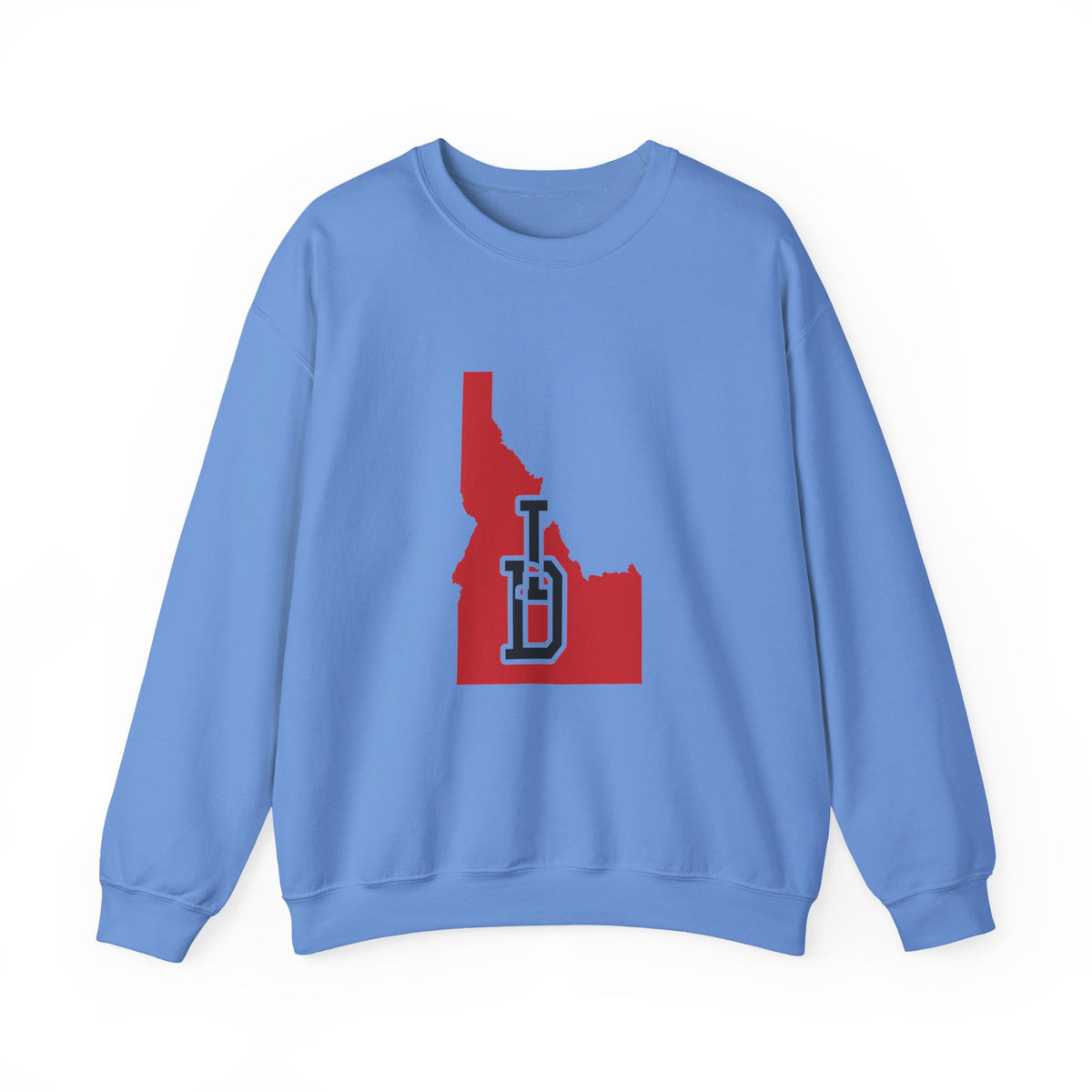 Idaho Varsity Monogram Map Crewneck Sweatshirt