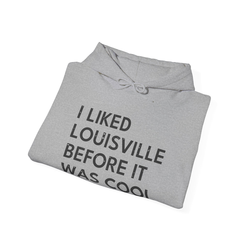 I Liked Louisville Before It Was Cool Retro Hometown Hoodie