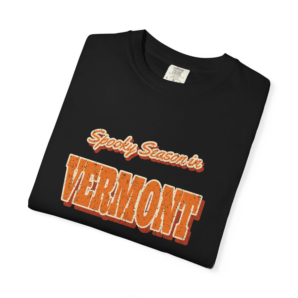 Spooky Season in Vermont Vintage Postcard T-Shirt