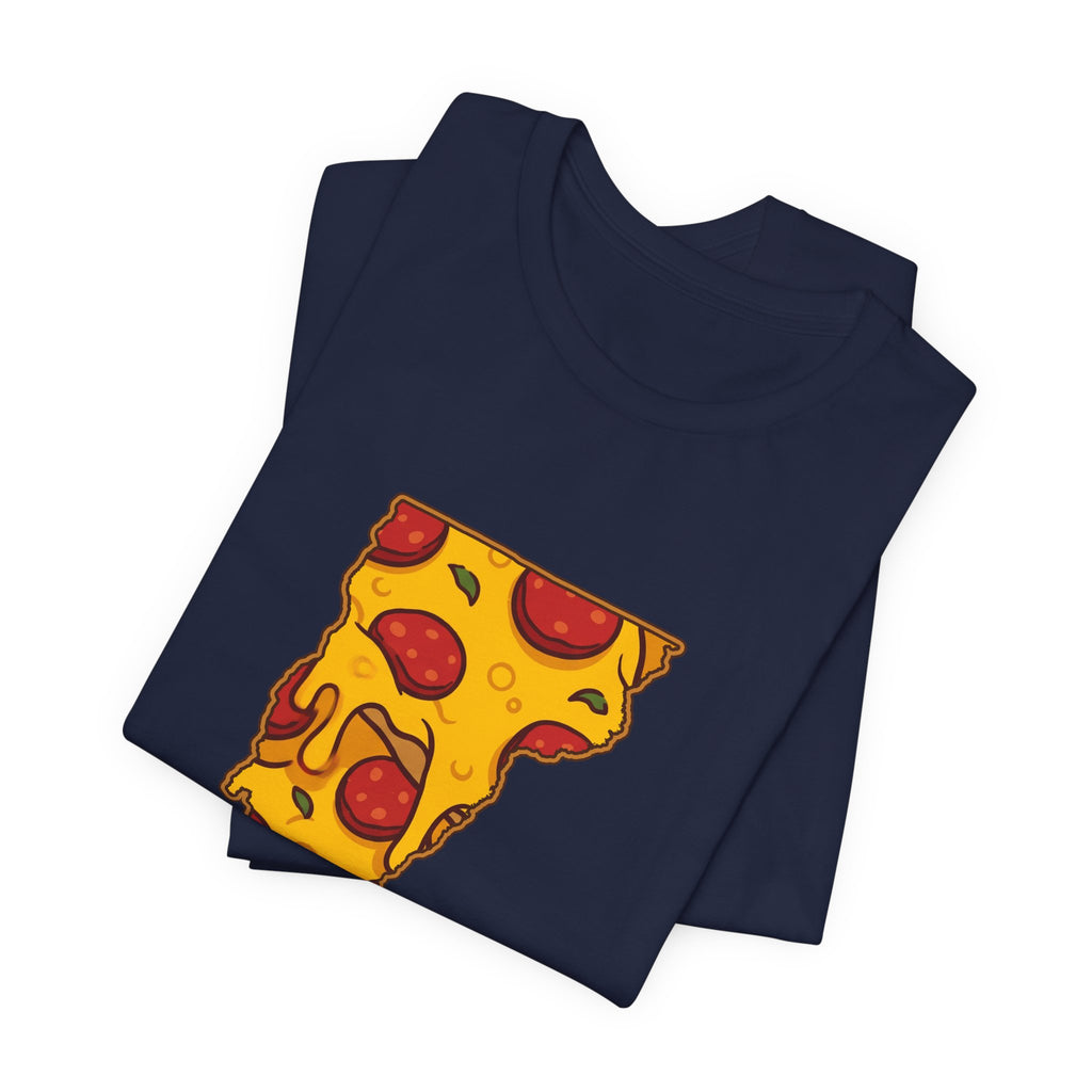 Vermont Pizza Map T-Shirt