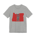 Oregon Varsity Monogram Map T-Shirt
