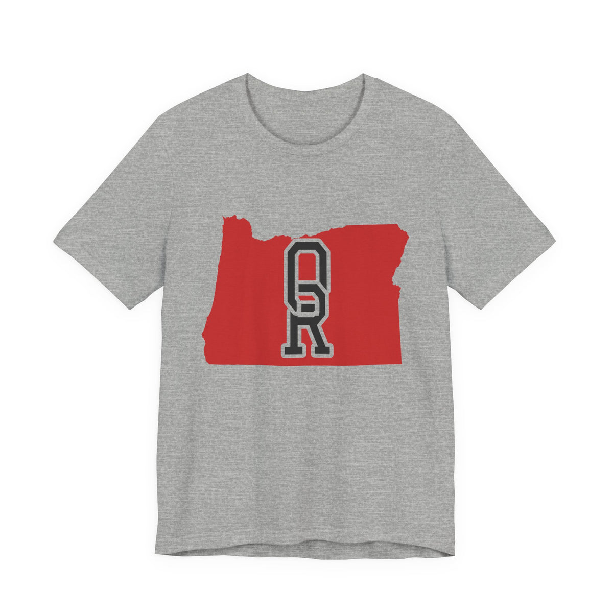 Oregon Varsity Monogram Map T-Shirt