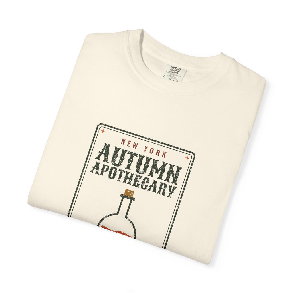 New York Autumn Apothecary Label T-Shirt