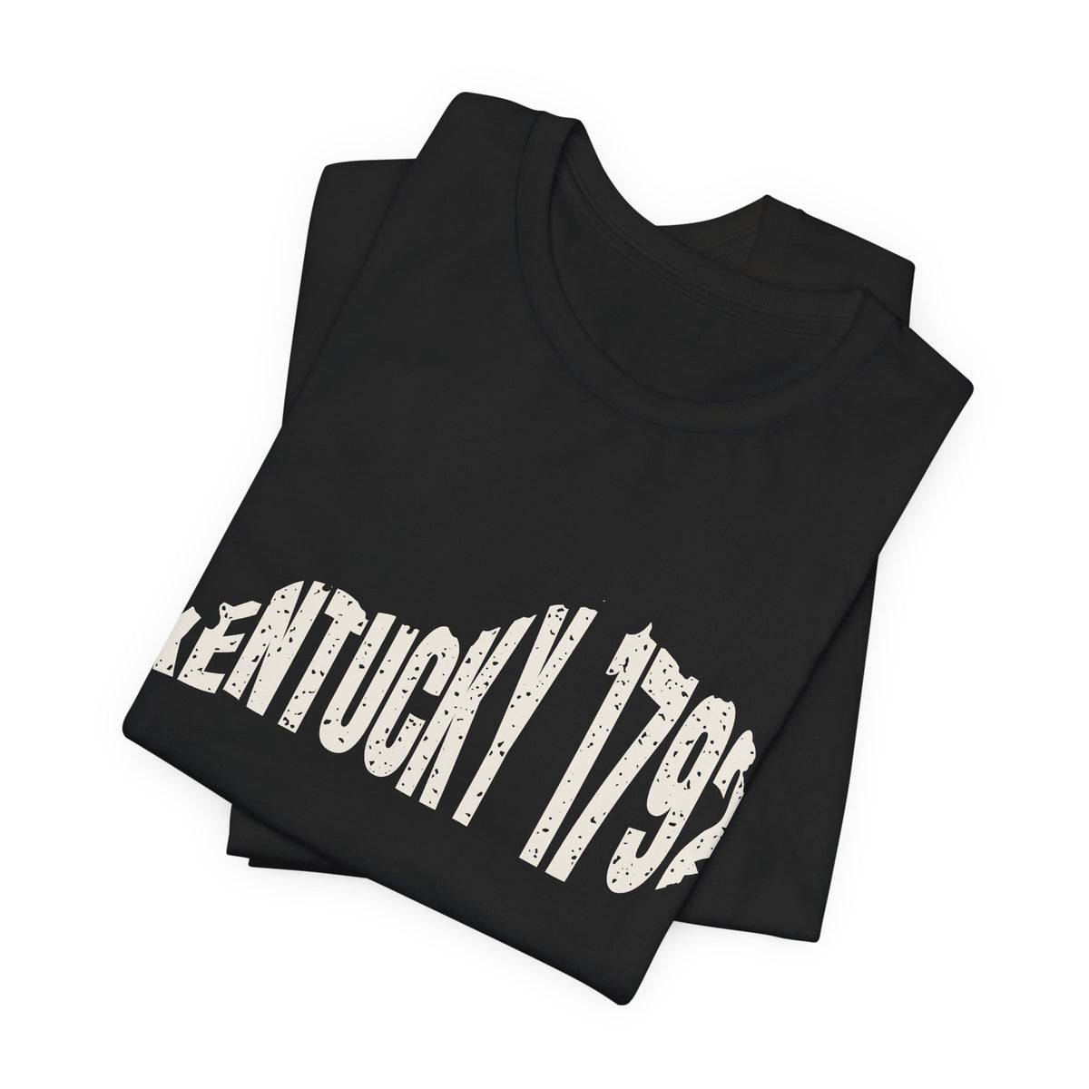 Kentucky Vintage Letters Map T-Shirt