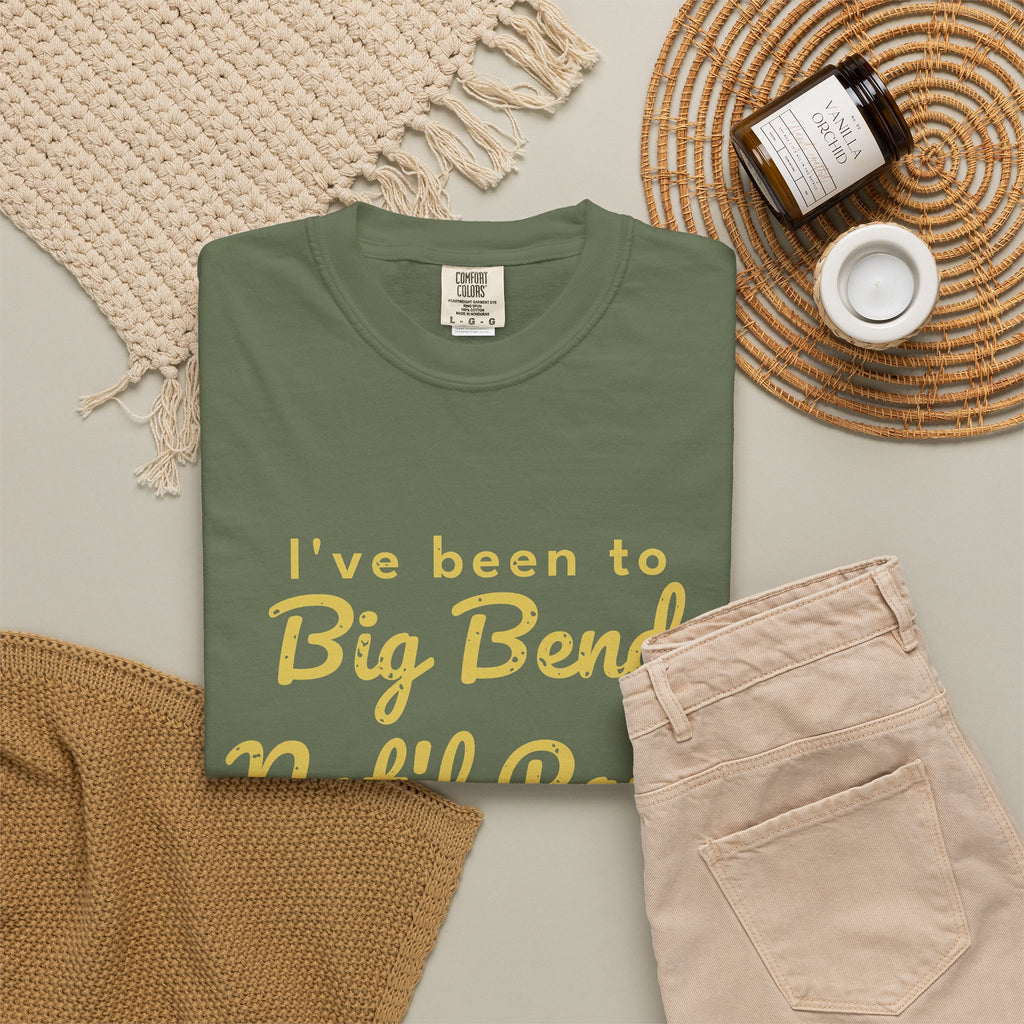 I've Been to Big Bend Nat'l Park Vintage Travel T-Shirt