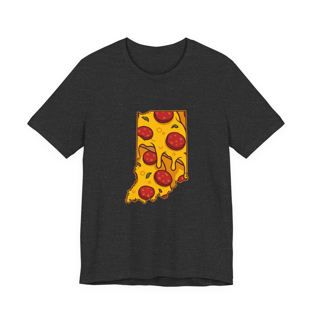 Indiana Pizza Map T-Shirt