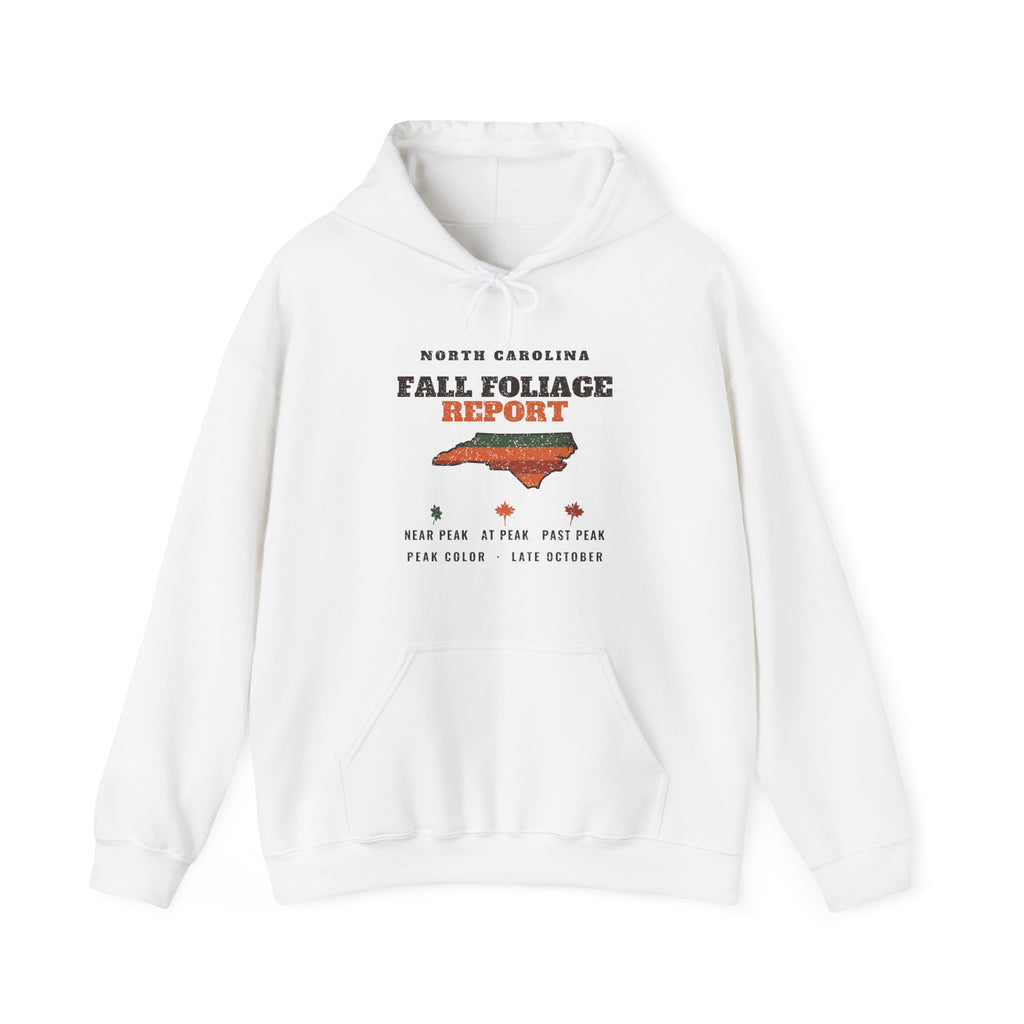 North Carolina Fall Foliage Report Map Hoodie