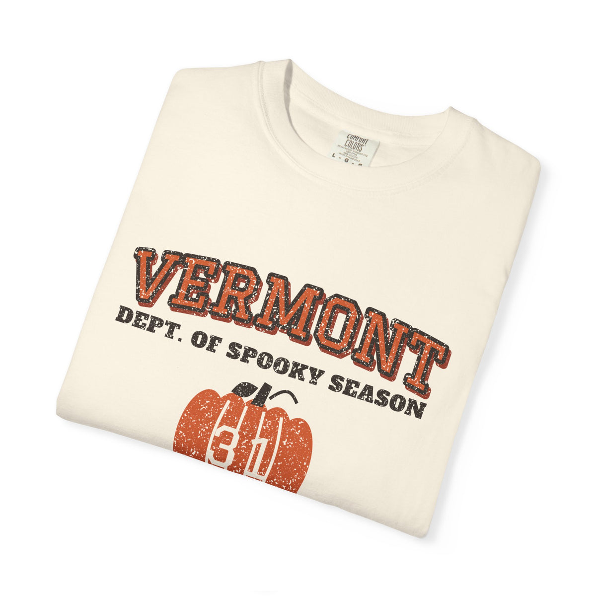 Vermont Dept. of Spooky Season Varsity T-Shirt
