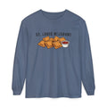 St Louis Toasted Ravioli Retro Food Illustration Long Sleeve Tee