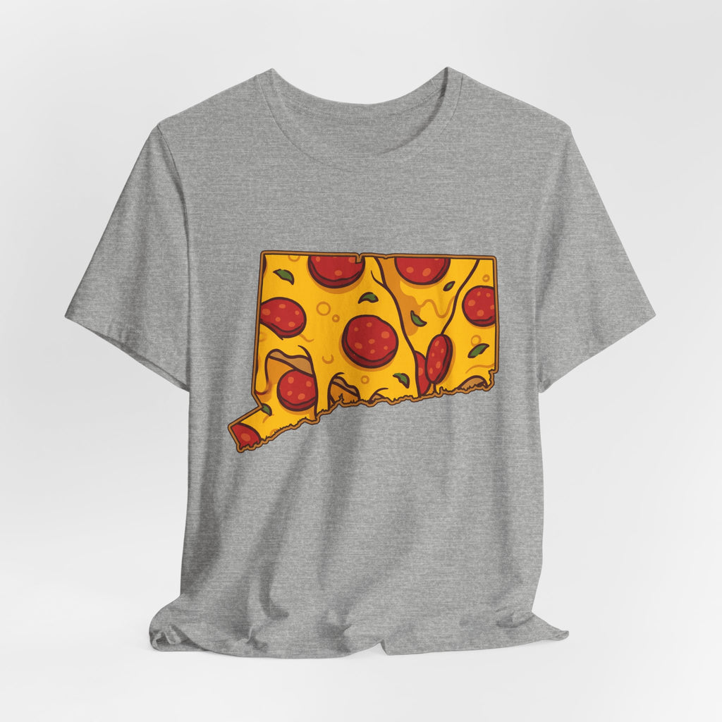 Connecticut Pizza Map T-Shirt