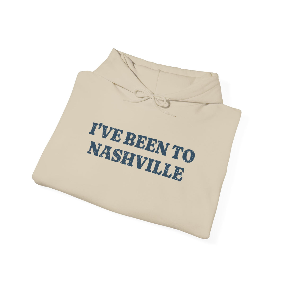 I've Been to Nashville Vintage Travel Souvenir Hoodie