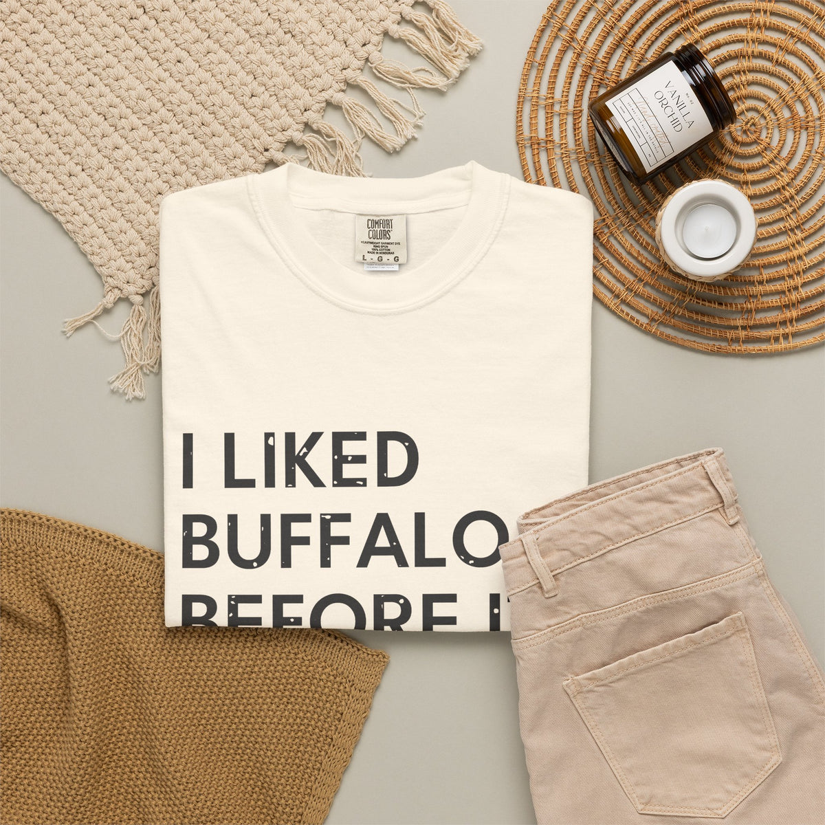 I Liked Buffalo Before It Was Cool Retro Hometown T-Shirt