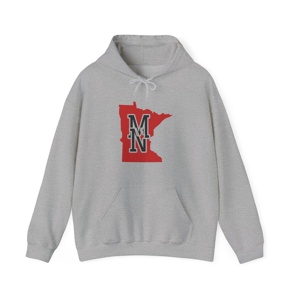 Minnesota Varsity Monogram Map Hoodie