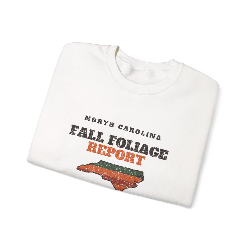 North Carolina Fall Foliage Report Map Crewneck Sweatshirt