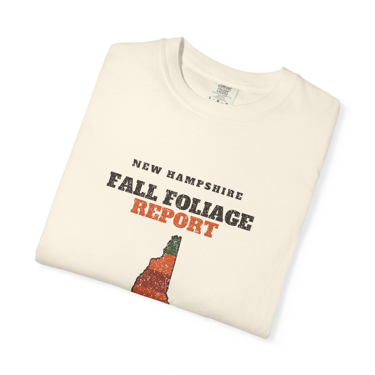 New Hampshire Fall Foliage Report Map T-Shirt