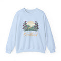 Just a Girl Who Loves Scotland Thistles Highland Glen Crewneck Sweatshirt